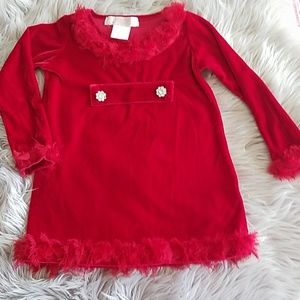 Girls Velvet dress